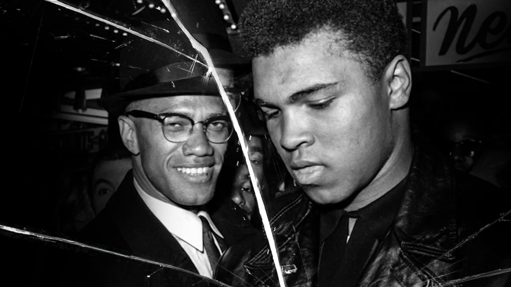 Fondo de pantalla de la película Hermanos de sangre: Malcolm X y Muhammad Ali en Cuevana 3 gratis