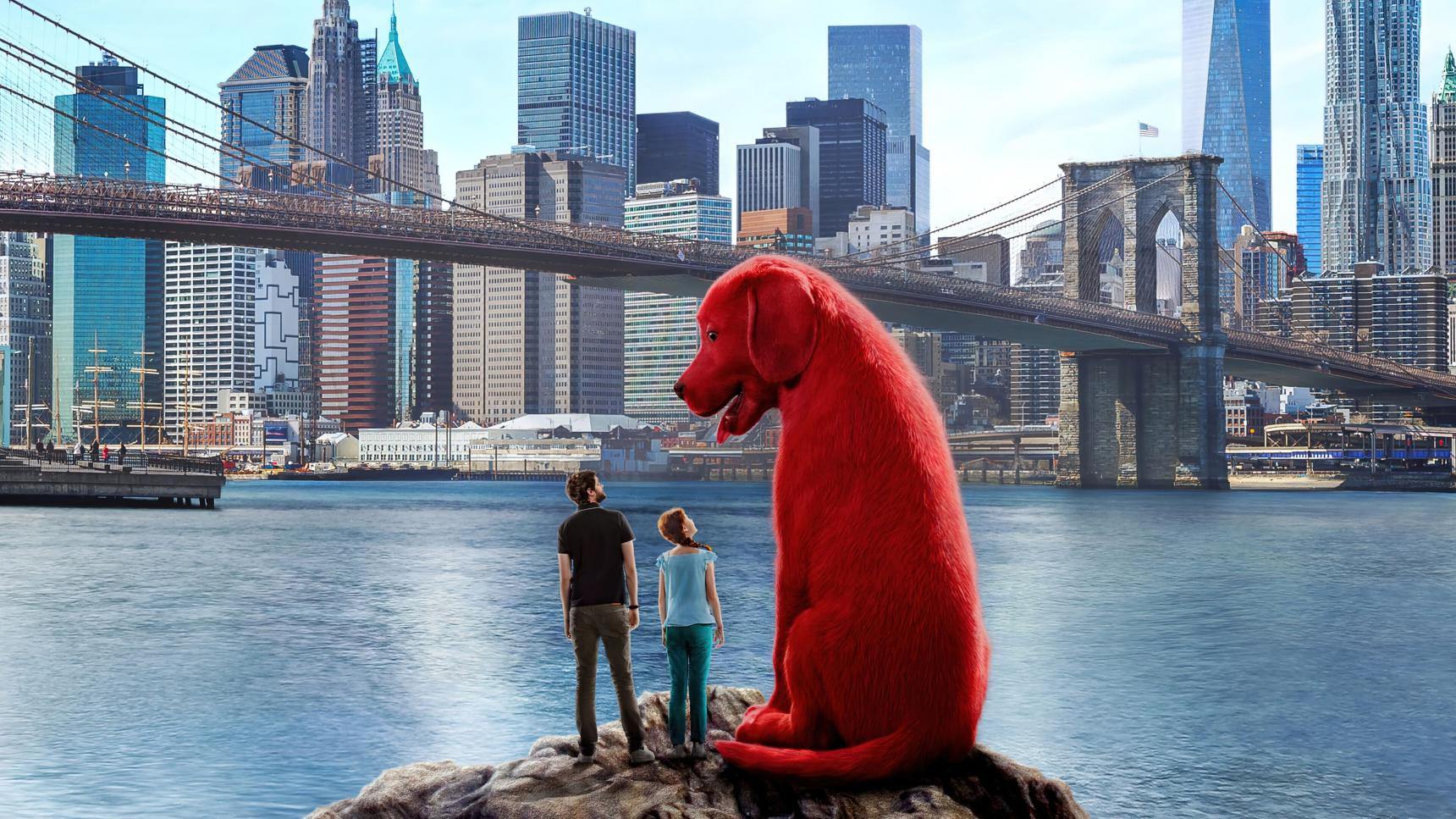 Fondo de pantalla de la película Clifford, el gran perro rojo en Cuevana 3 gratis