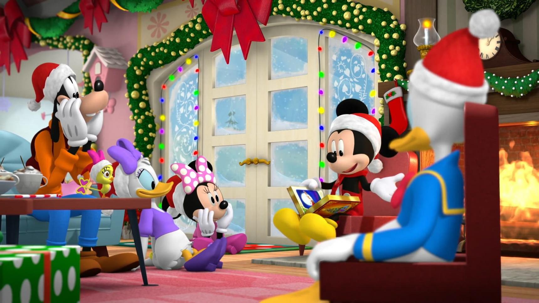 Fondo de pantalla de la película Mickey and Minnie Wish Upon a Christmas en Cuevana 3 gratis