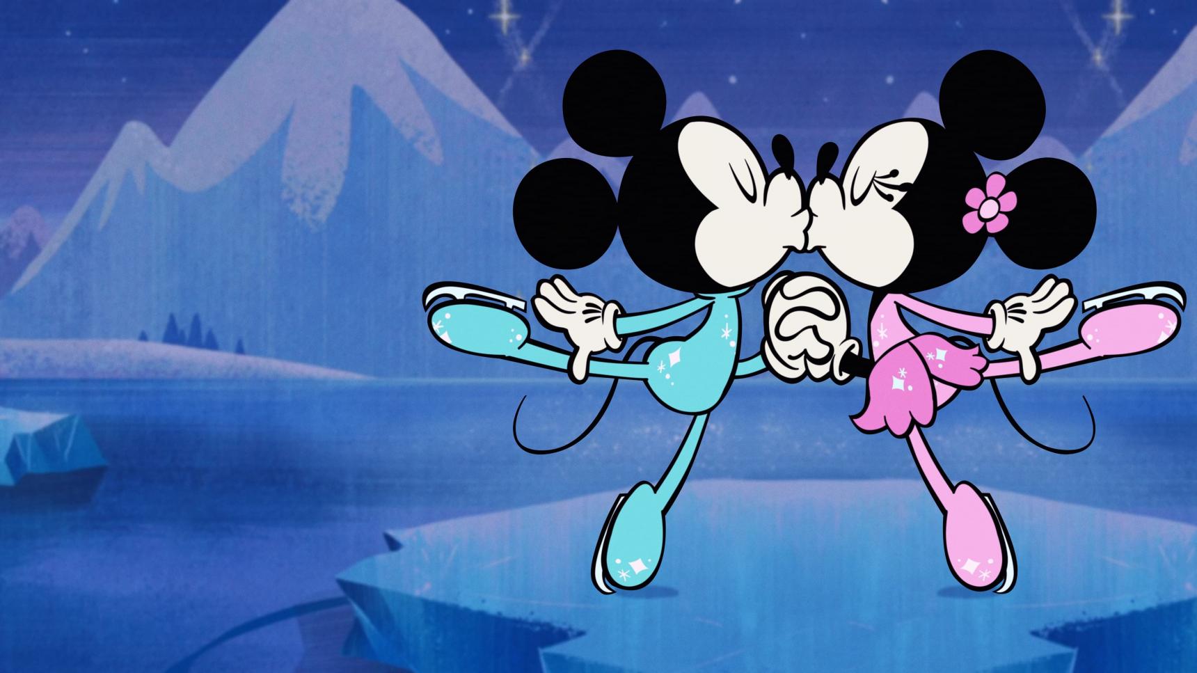 Fondo de pantalla de la película El maravilloso invierno de Mickey Mouse en Cuevana 3 gratis