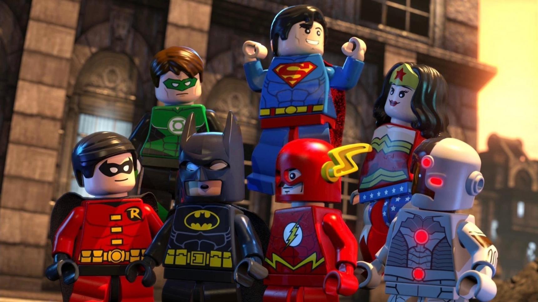 Fondo de pantalla de la película LEGO Batman El Regreso de los Superheroes de DC en Cuevana 3 gratis