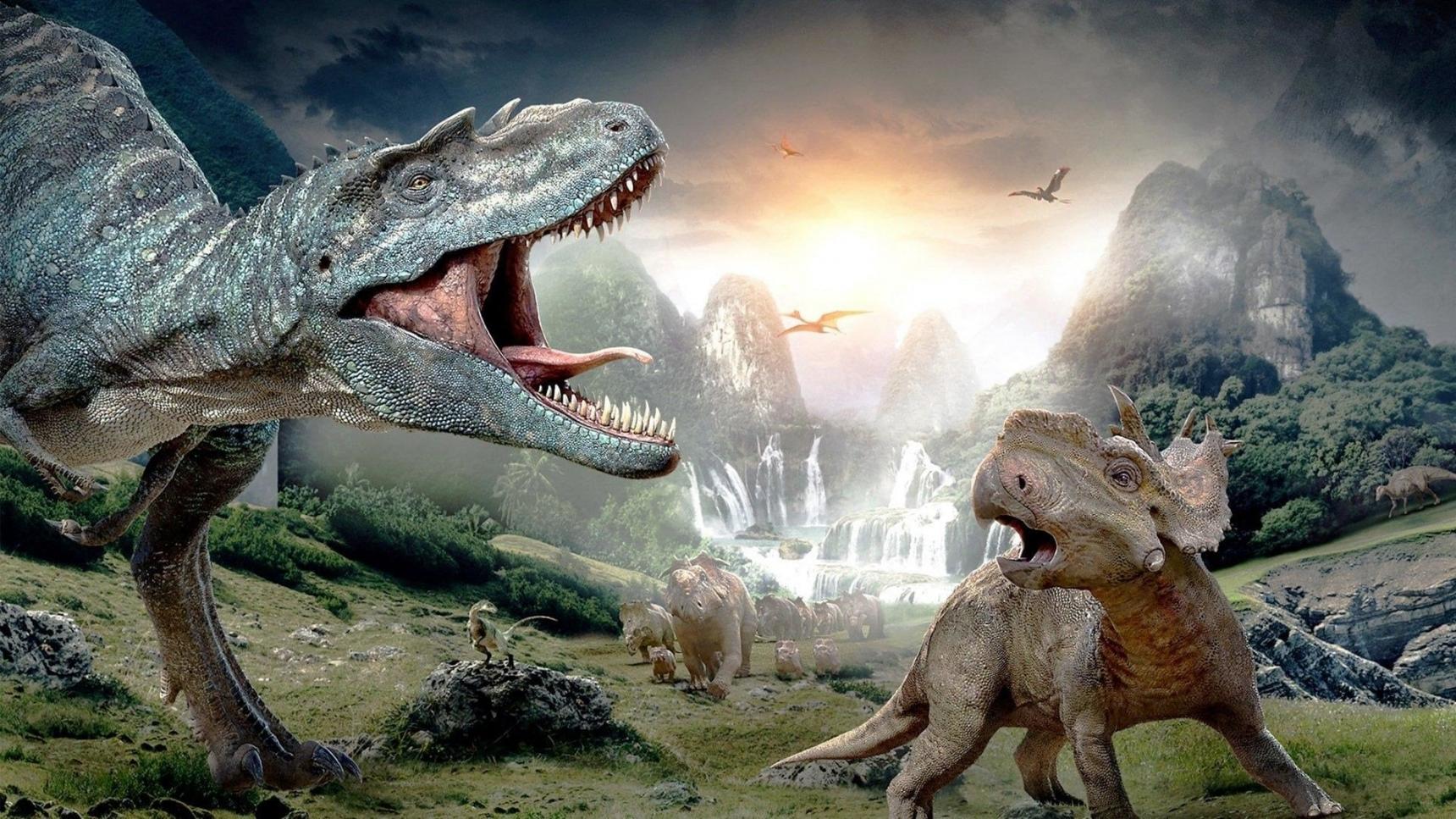 Fondo de pantalla de la película Caminando con dinosaurios en Cuevana 3 gratis