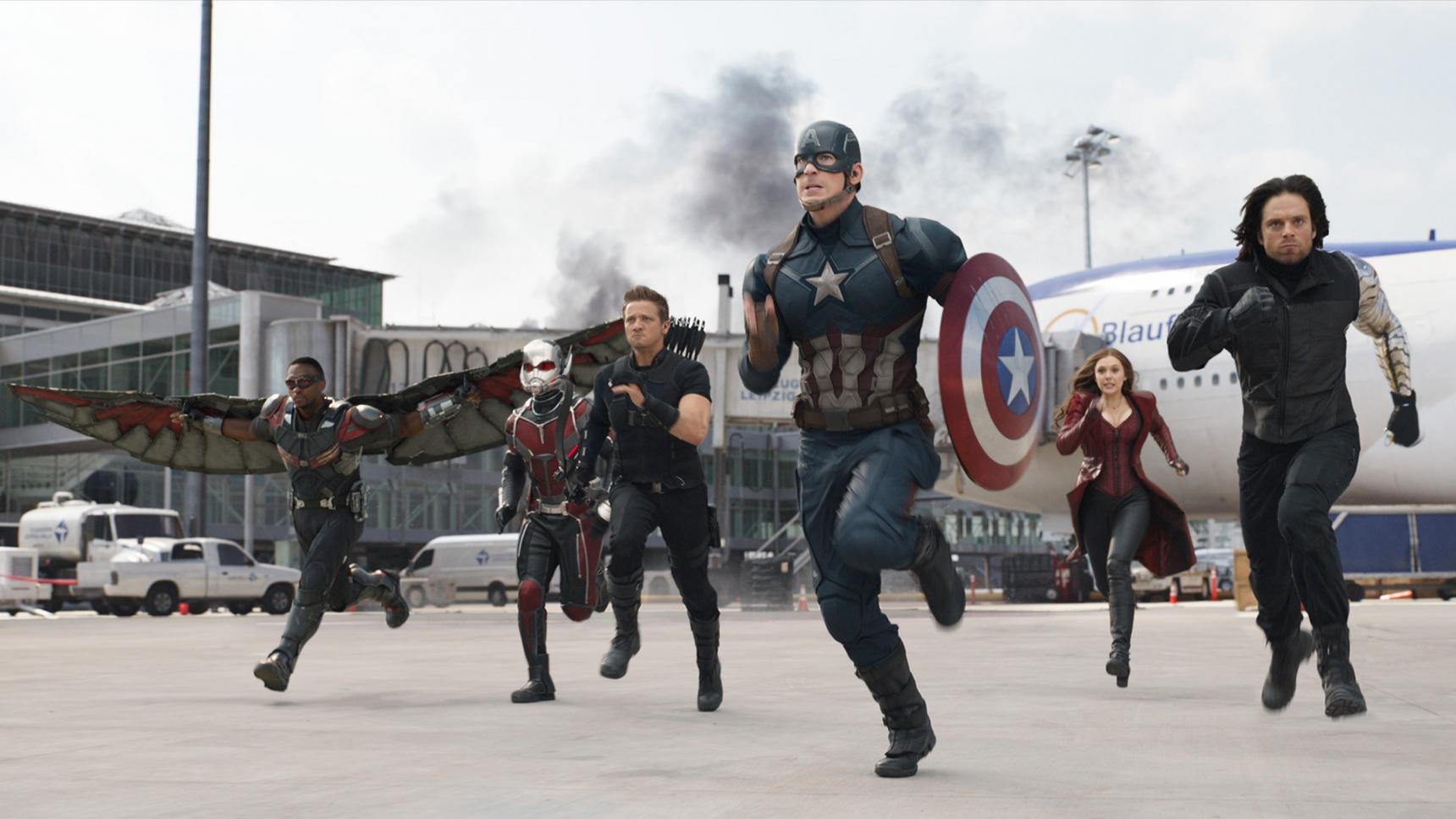 Fondo de pantalla de la película Capitán América: Civil War en Cuevana 3 gratis