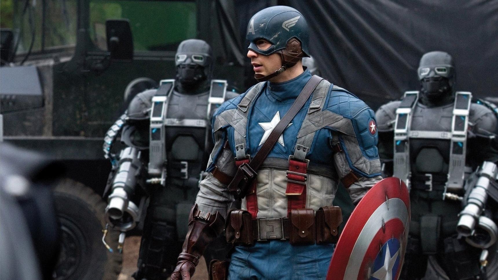 Fondo de pantalla de la película Capitán América: El Primer Vengador en Cuevana 3 gratis