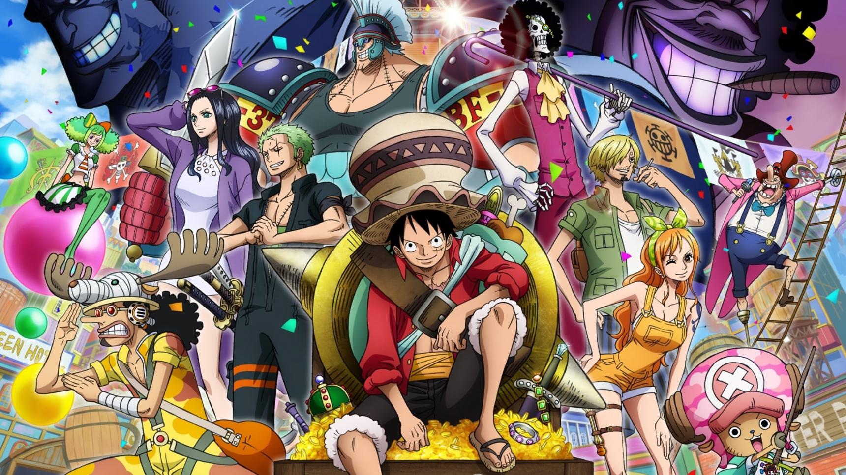 Fondo de pantalla de la película One Piece: Estampida en Cuevana 3 gratis