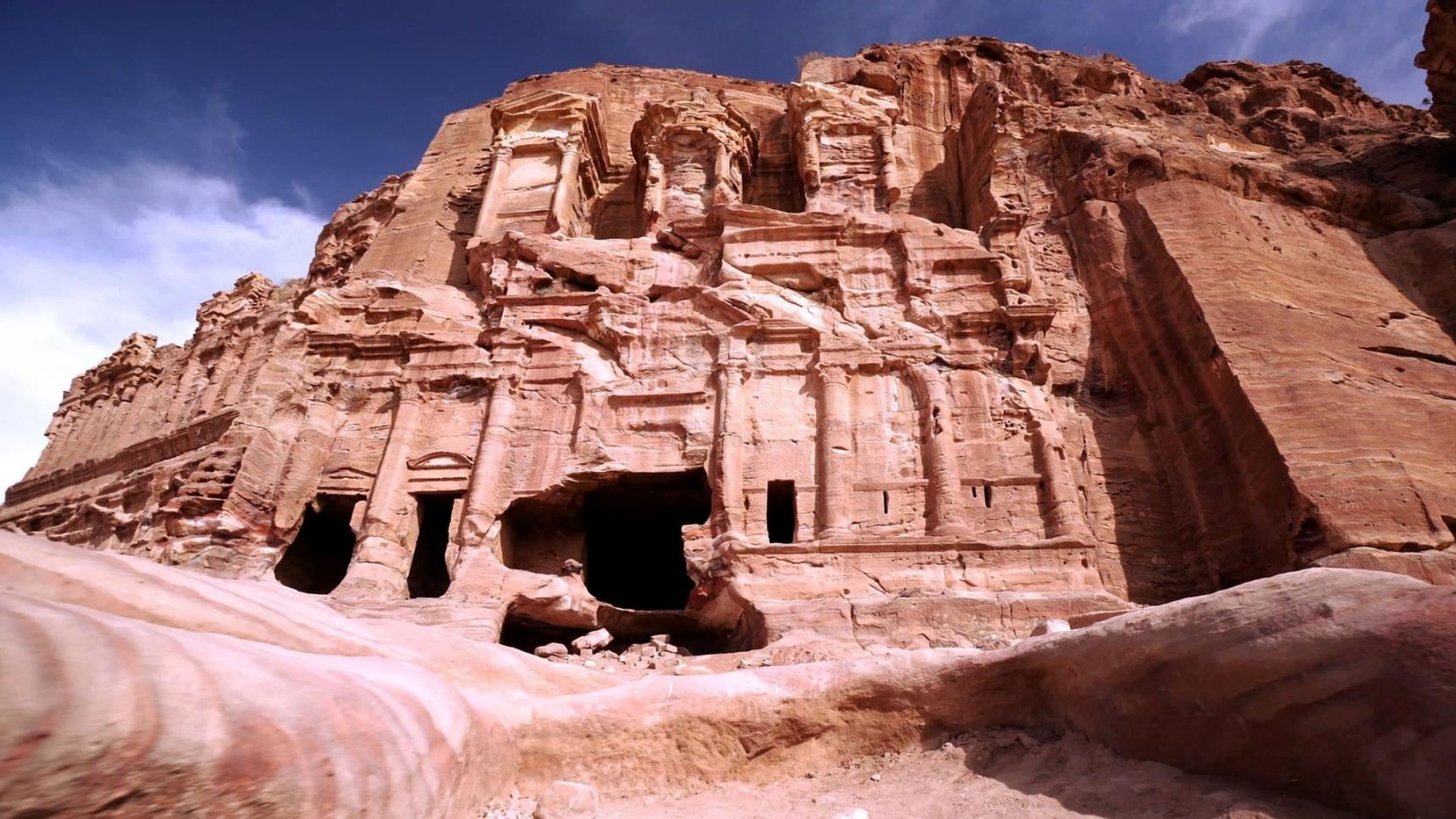 Fondo de pantalla de la película Petra: secretos de su construcción en Cuevana 3 gratis