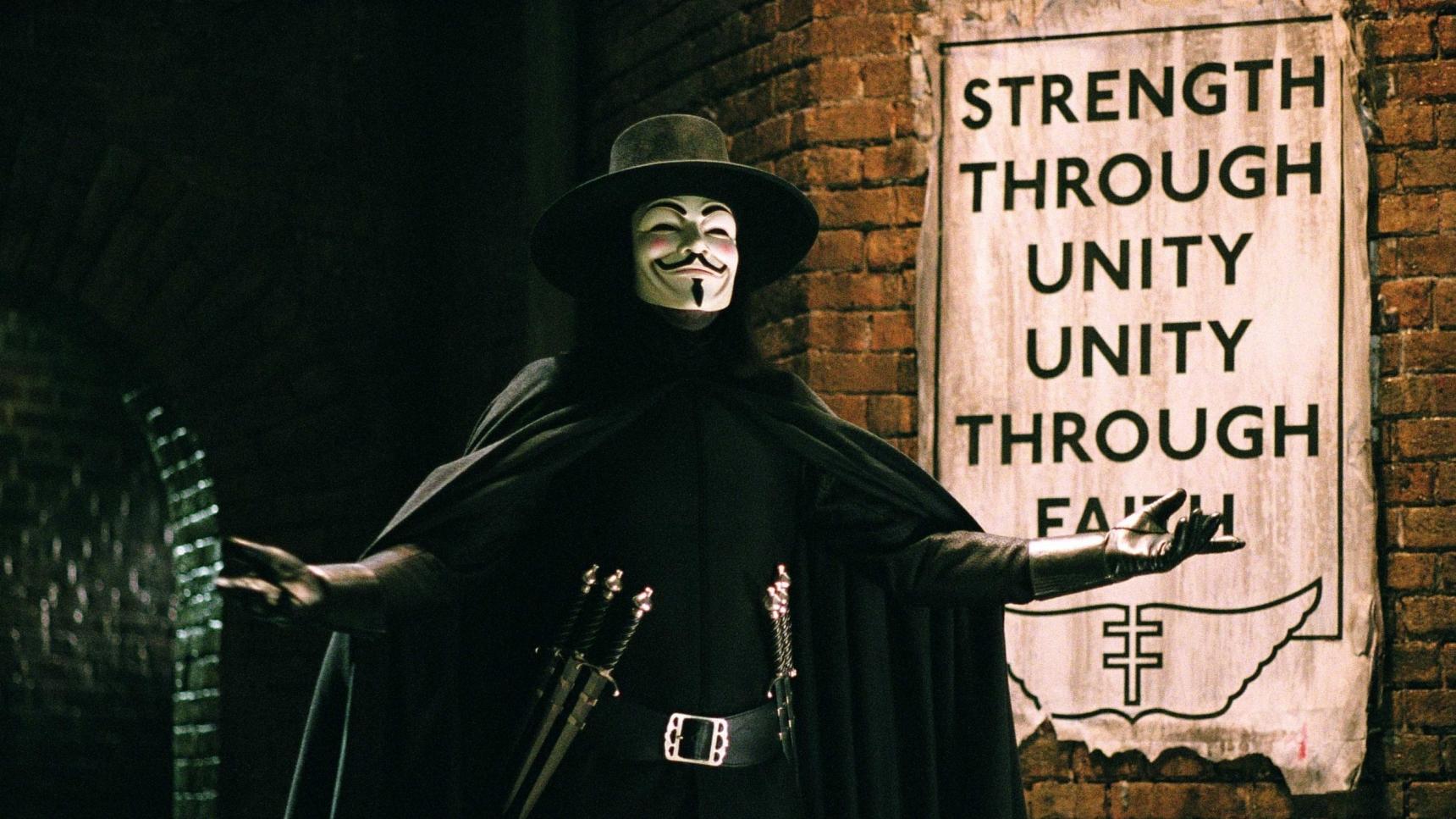 Fondo de pantalla de la película V de Vendetta en Cuevana 3 gratis