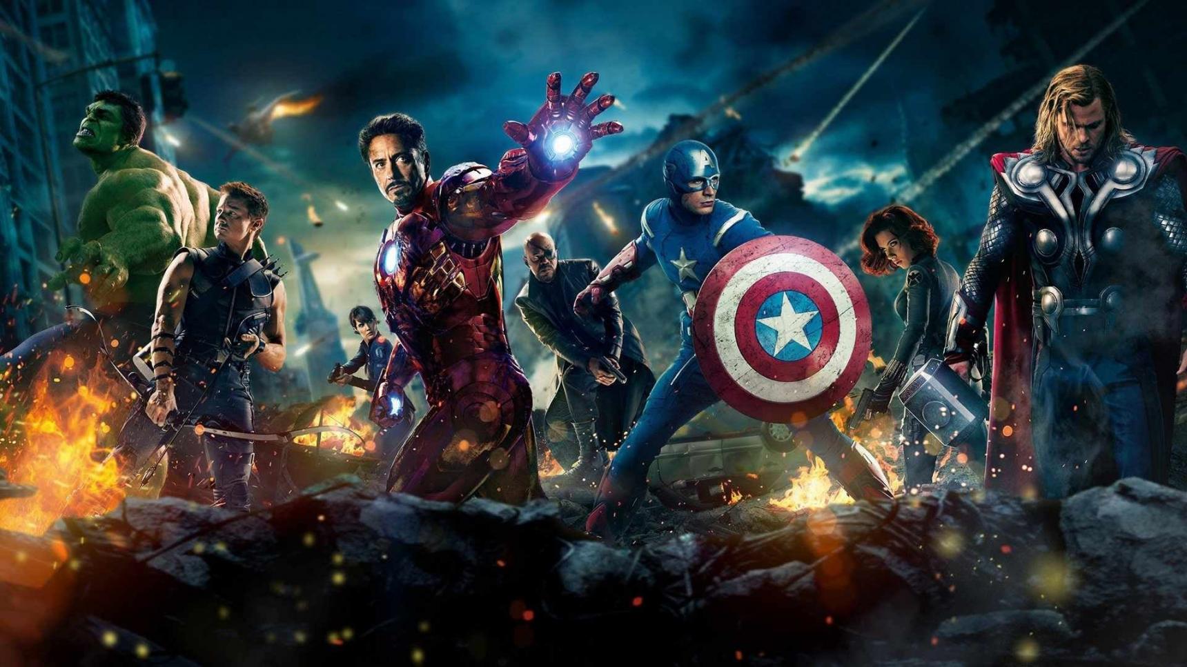 Fondo de pantalla de la película The Avengers (Los vengadores) en Cuevana 3 gratis