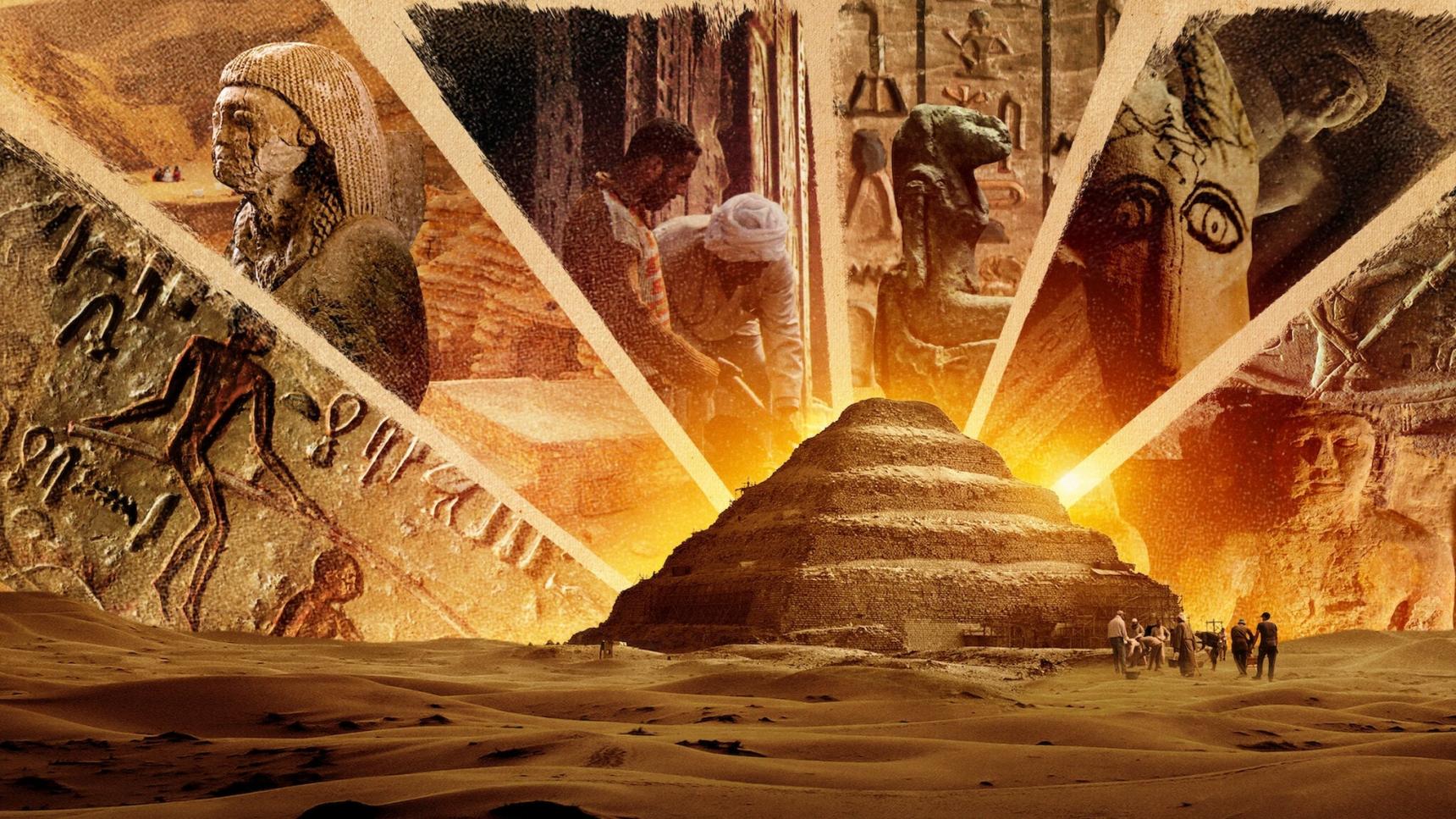 Fondo de pantalla de la película Los secretos de la tumba de Saqqara en Cuevana 3 gratis