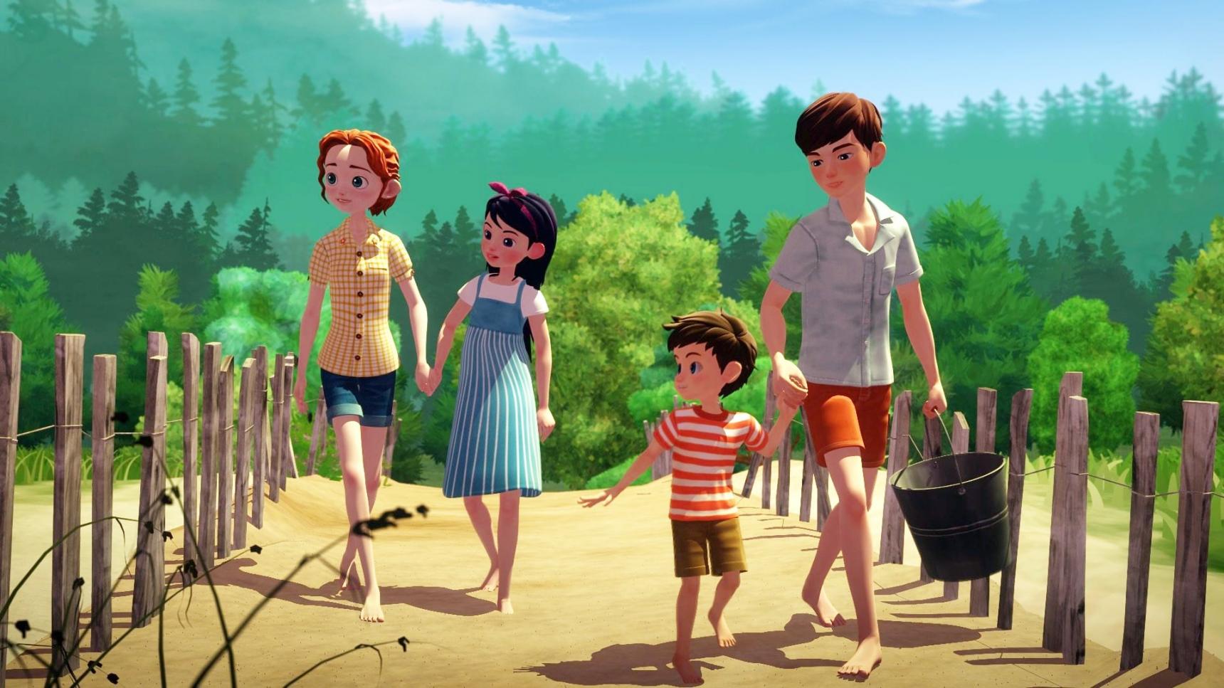 Fondo de pantalla de la película The Boxcar Children: Surprise Island en Cuevana 3 gratis