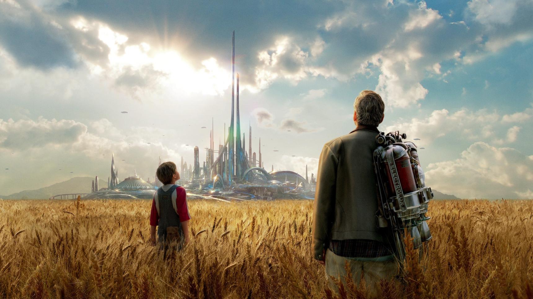 Fondo de pantalla de la película Tomorrowland: El mundo del mañana en Cuevana 3 gratis