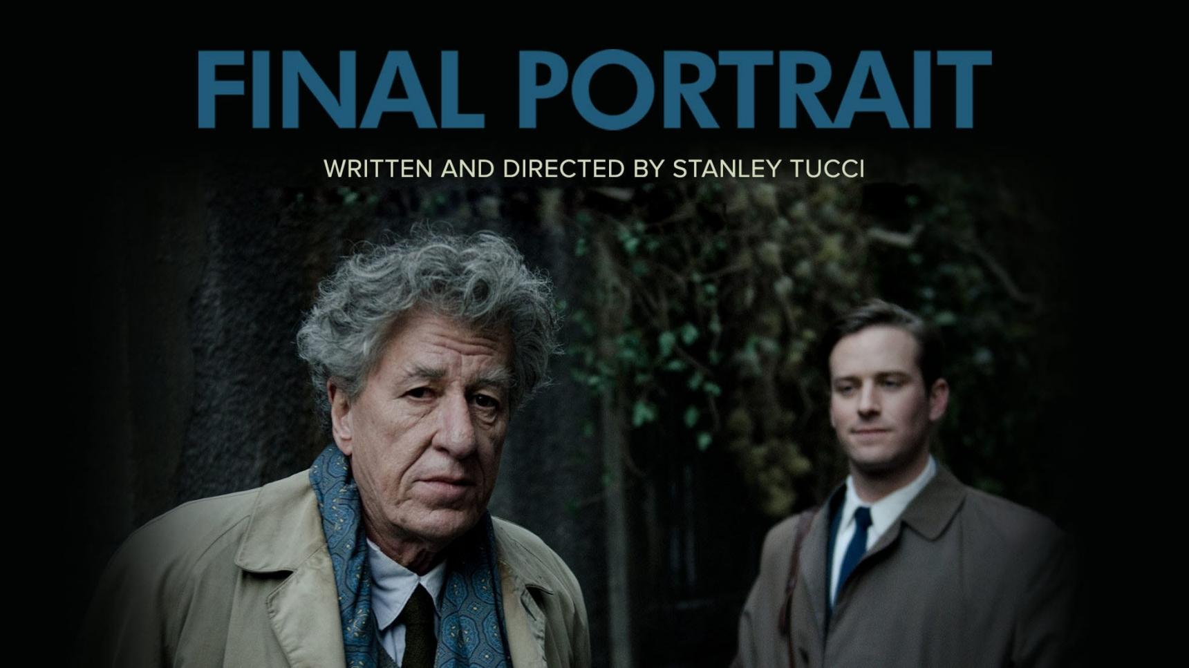 Fondo de pantalla de la película Final Portrait: el arte de la amistad en Cuevana 3 gratis