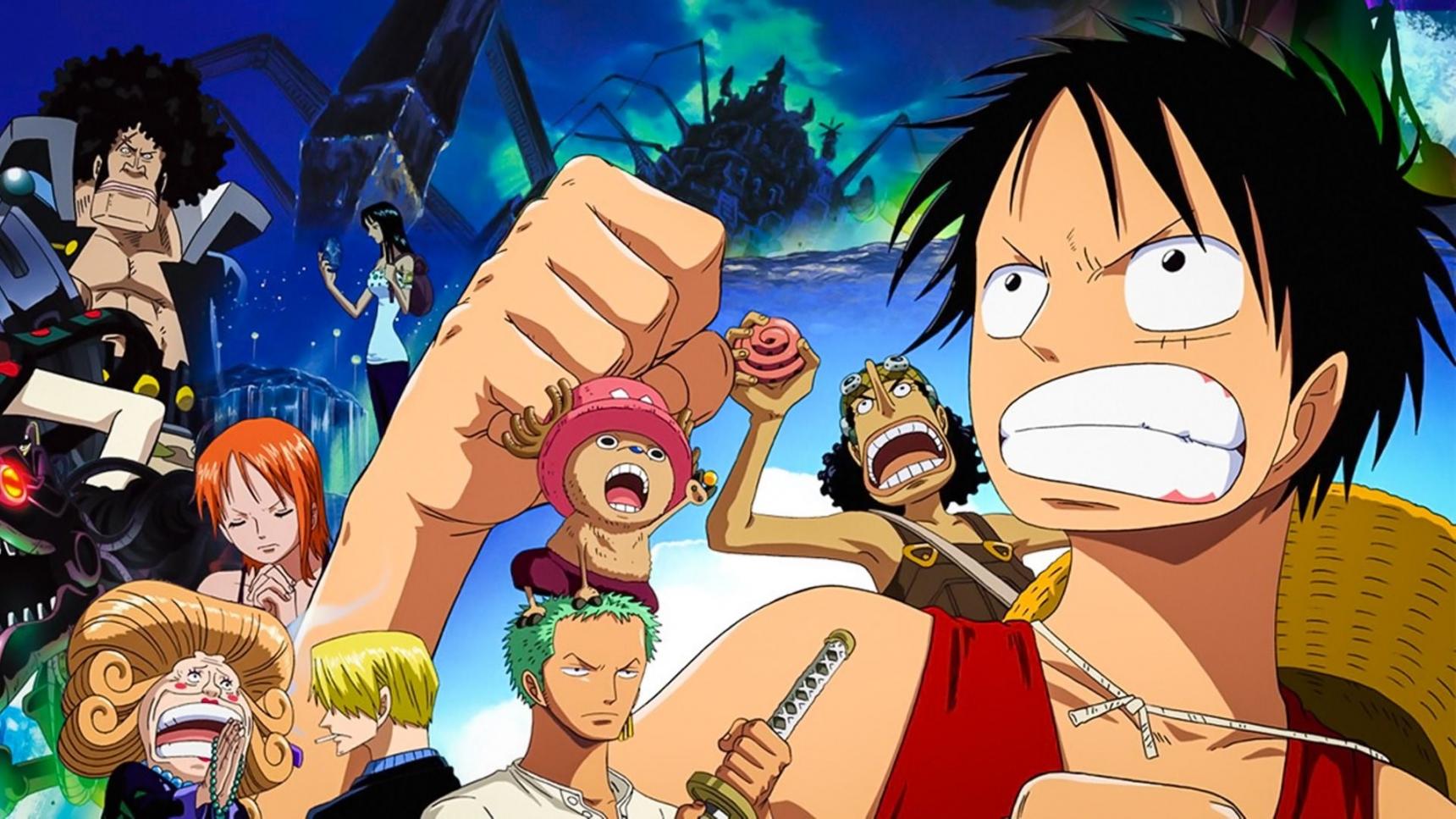 Fondo de pantalla de la película One Piece: El Gran Soldado Mecánico del Castillo Karakuri en Cuevana 3 gratis