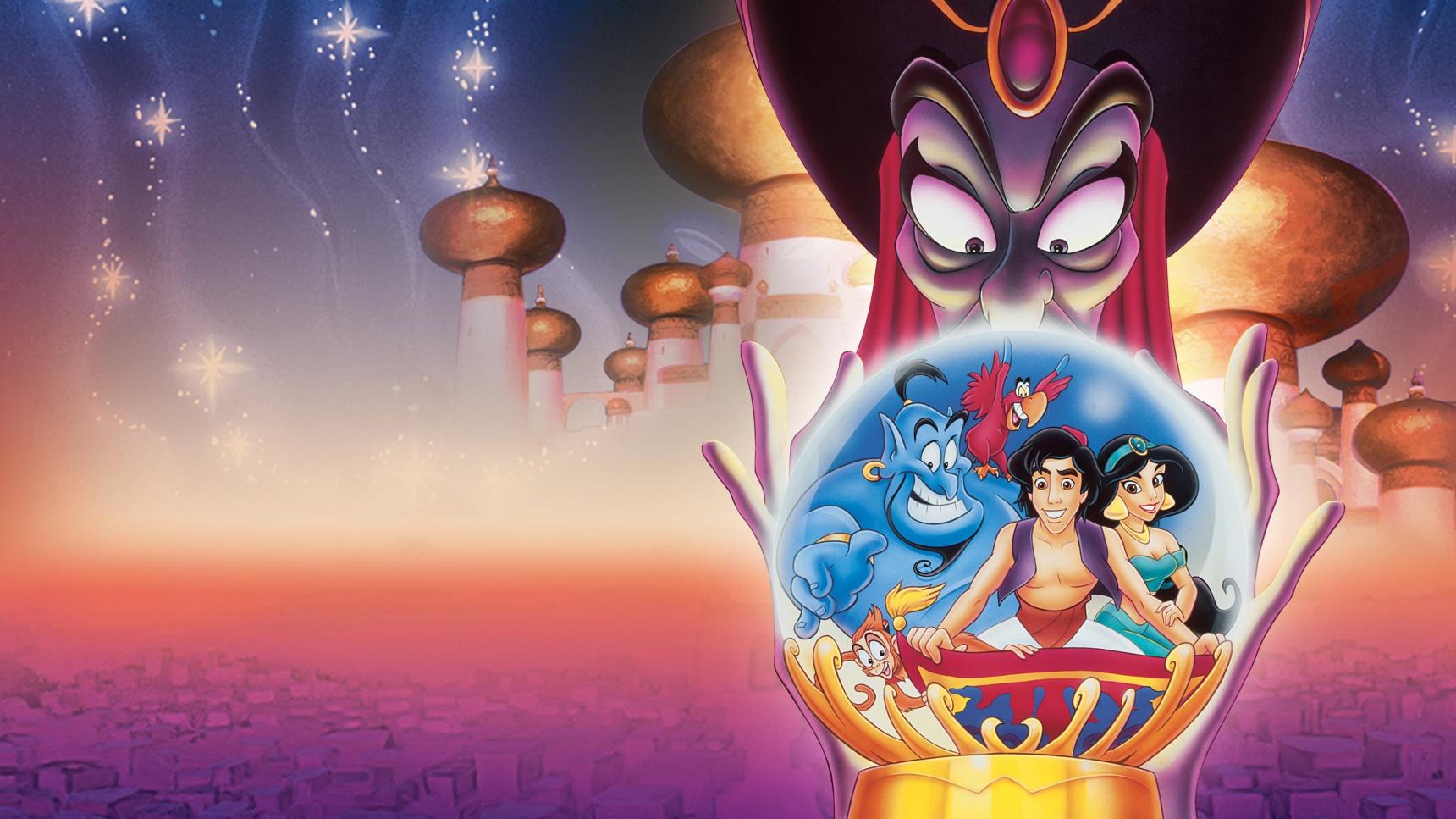 Fondo de pantalla de la película Aladdin 2: El retorno de Jafar en Cuevana 3 gratis