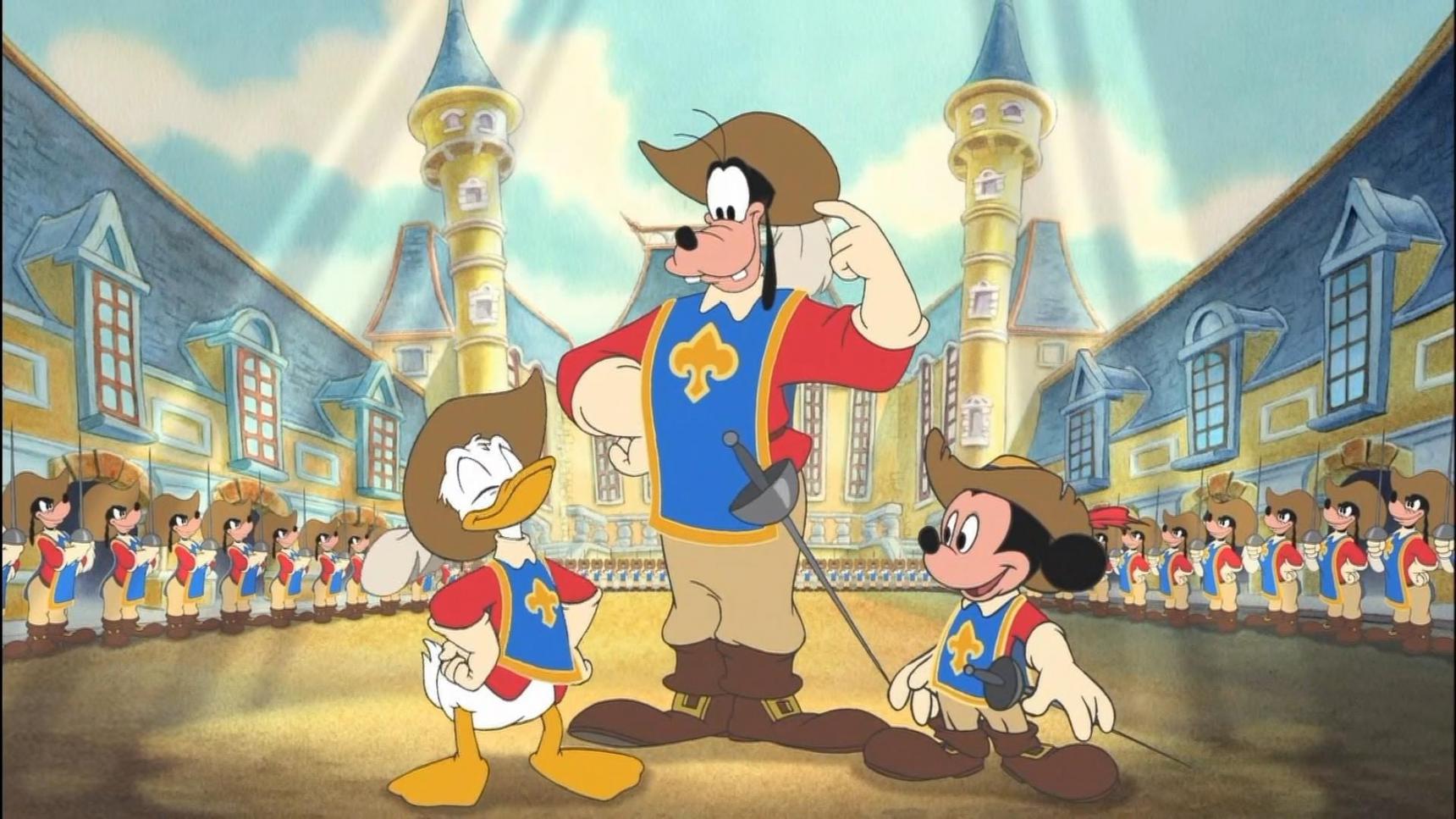 Fondo de pantalla de la película Mickey, Donald y Goofy: Los tres mosqueteros en Cuevana 3 gratis