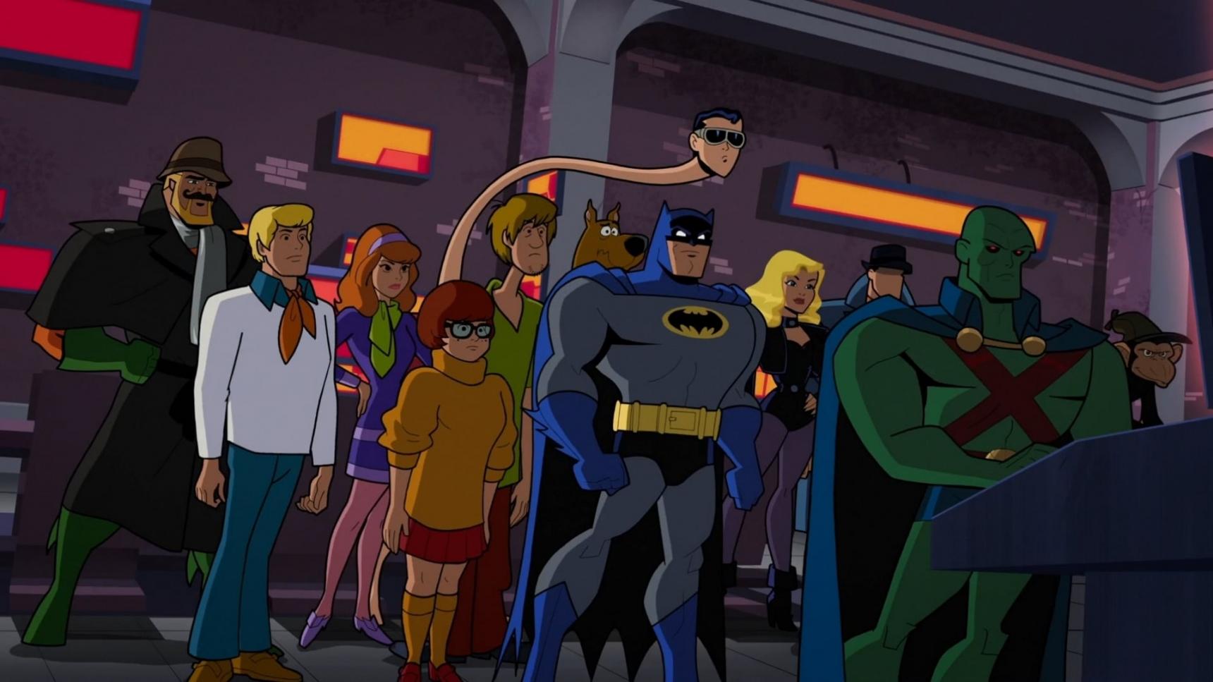 Fondo de pantalla de la película ¡Scooby-doo! y el intrépido Batman en Cuevana 3 gratis