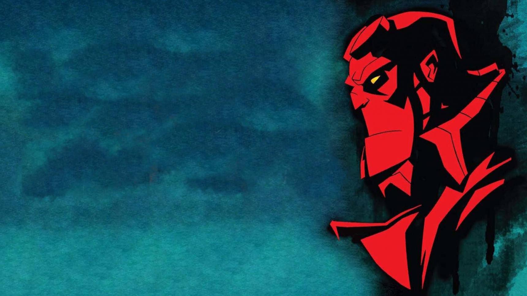 Fondo de pantalla de la película Hellboy Animado: La espada de las tormentas en Cuevana 3 gratis