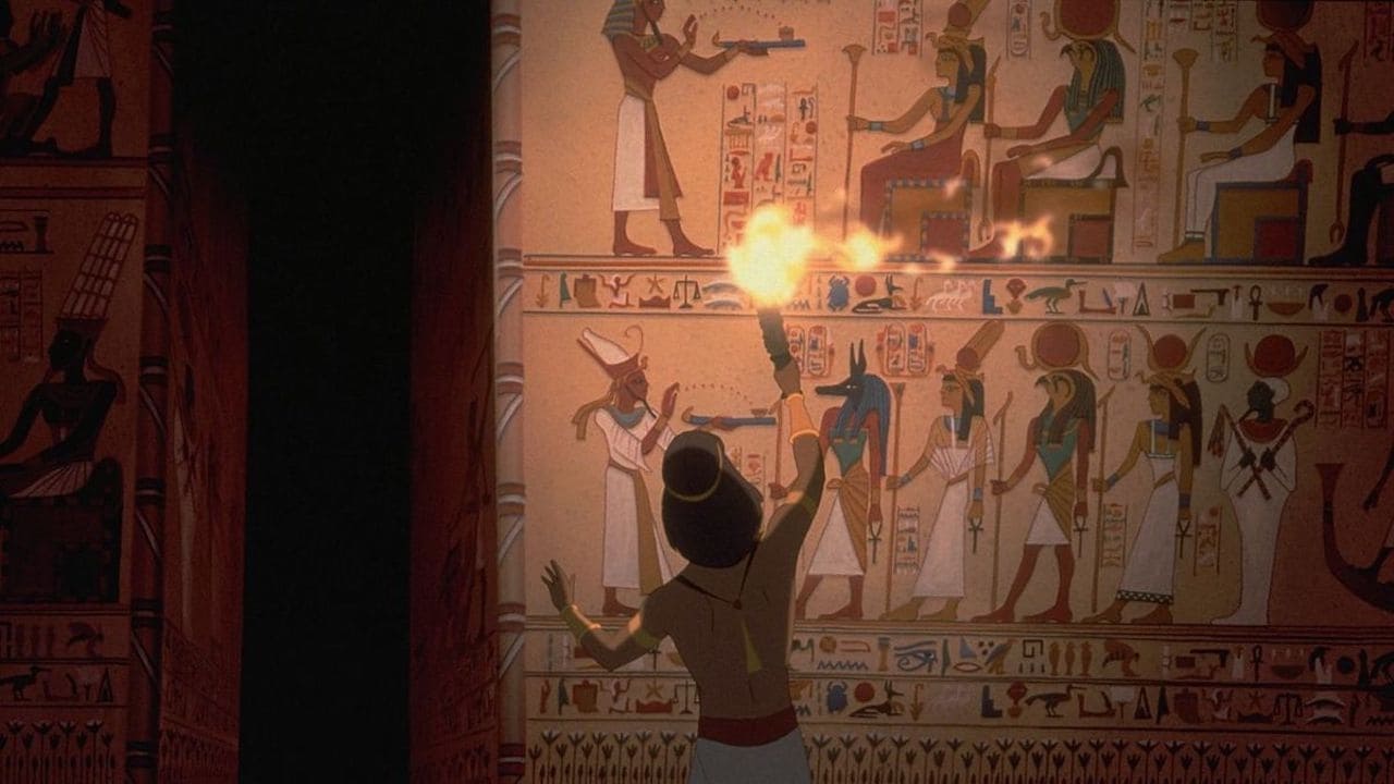 Fondo de pantalla de la película El príncipe de Egipto en Cuevana 3 gratis