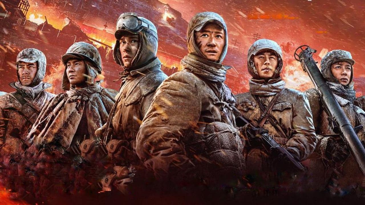 Fondo de pantalla de la película La batalla del lago Changjin II en Cuevana 3 gratis