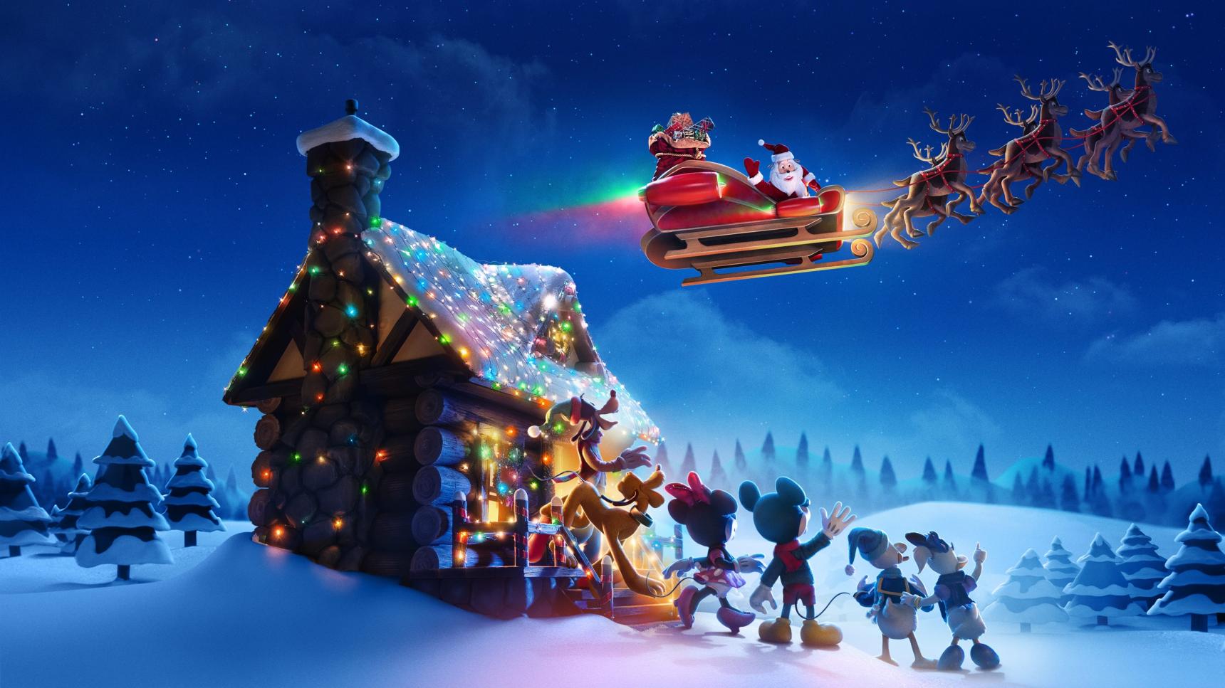 Fondo de pantalla de la película Mickey Saves Christmas en Cuevana 3 gratis