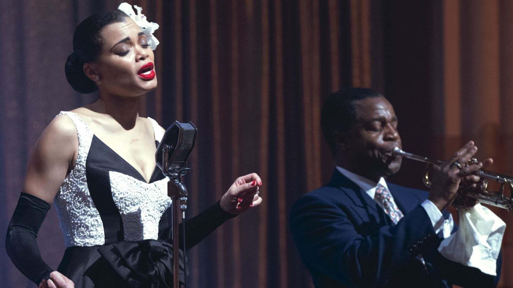 Fondo de pantalla de la película Los Estados Unidos contra Billie Holiday en Cuevana 3 gratis