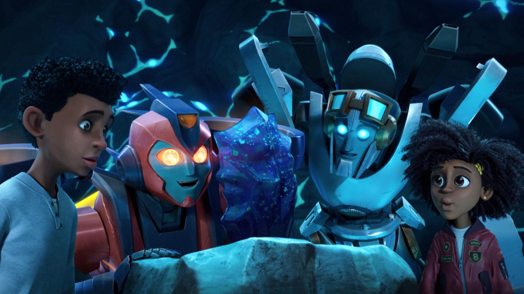 Poster del episodio 9 de Transformers: la chispa de La Tierra online