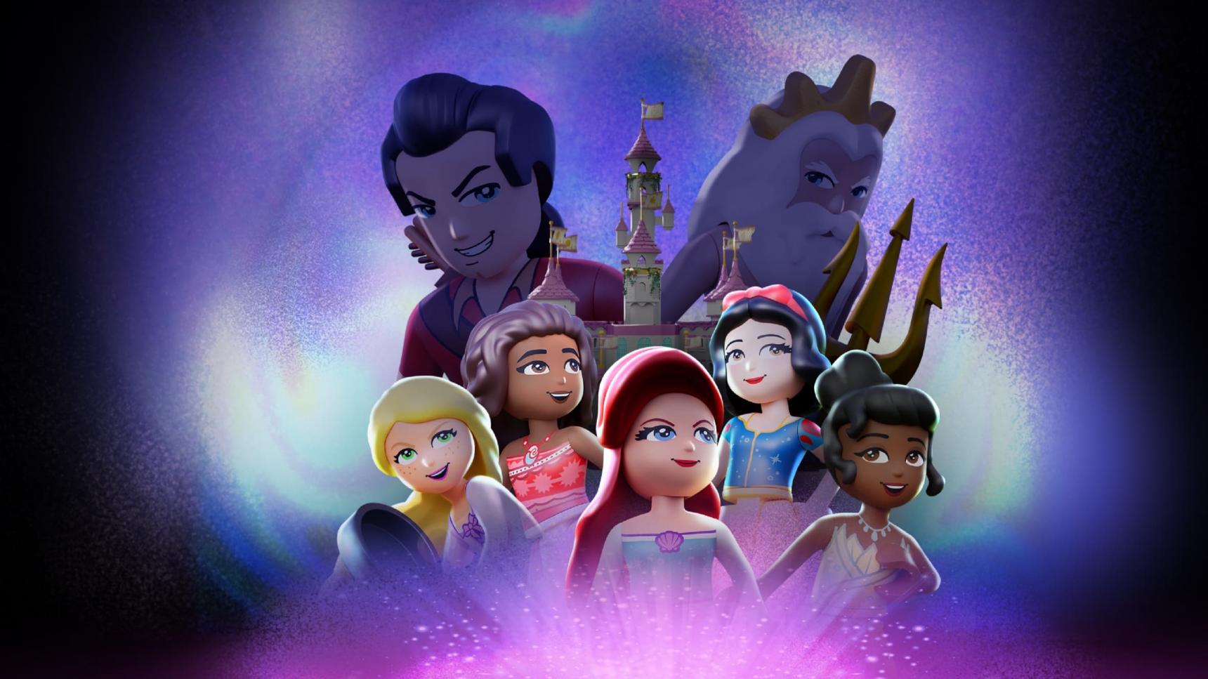 Fondo de pantalla de la película LEGO Disney Princess: Misión castillo en Cuevana 3 gratis