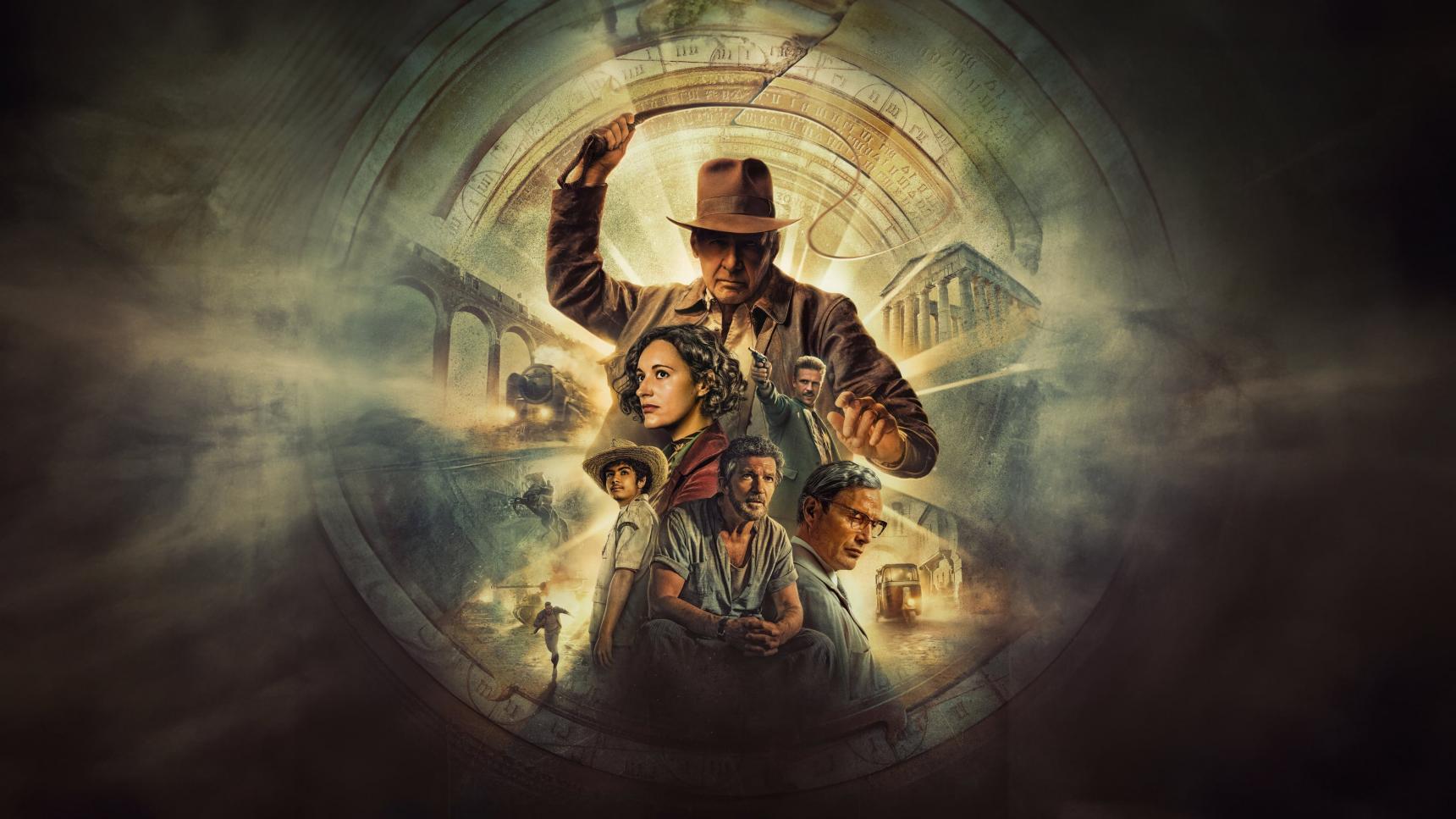 Fondo de pantalla de la película Indiana Jones y el dial del destino en Cuevana 3 gratis