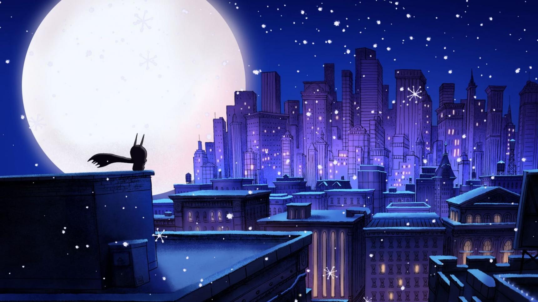 Fondo de pantalla de la película Feliz Mini-Bat-Navidad en Cuevana 3 gratis