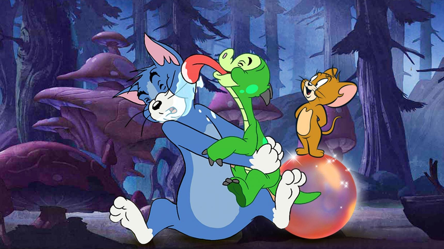 Fondo de pantalla de la película Tom y Jerry y el Dragón Perdido en Cuevana 3 gratis