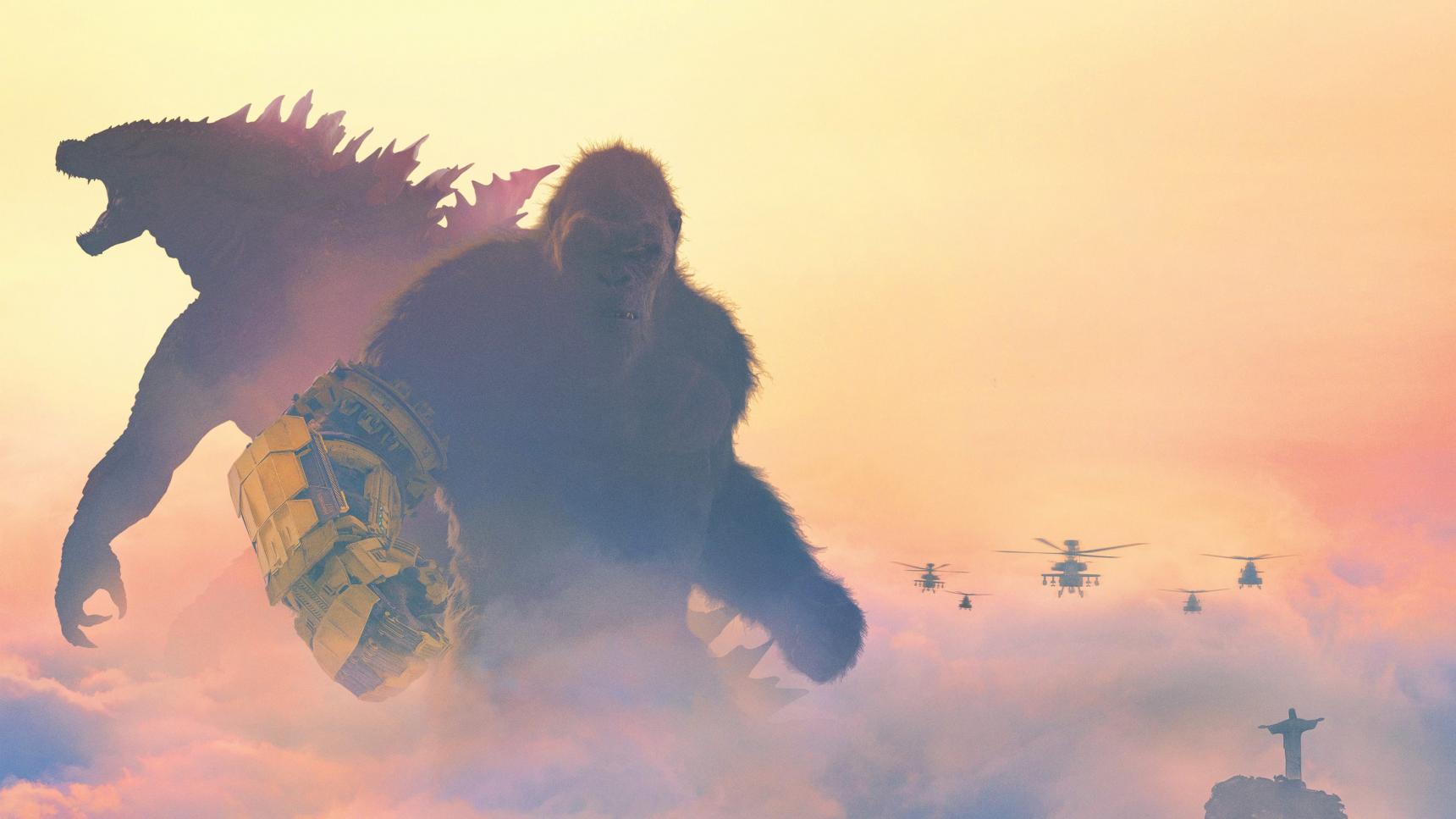 Fondo de pantalla de la película Godzilla y Kong: El nuevo imperio en Cuevana 3 gratis